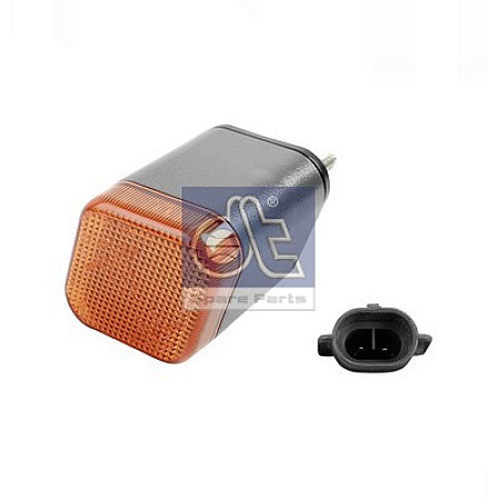 Lumina de delimitare Indicator lamp side L/R glass colour: orange without bulb IVECO EUROCARGO I-III 01.91-09.15 DT KLIMA 7.25303