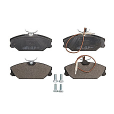 Set placute de frana Fata cu senzor de uzura integrat cu suplimente DAEWOO LUBLIN II RENAULT 25 ESPACE II LAGUNA I MEGANE I MEGANE I CLASSIC MEGANE I COACH 1.6-3.0 04.84- BRECK 21388 00 702 10