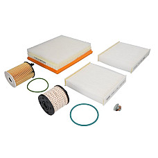 Set filtre de verificare intretinere DS DS 3 CITROEN C3 II C3 III C4 CACTUS DS3 PEUGEOT 2008 I 208 208 I 1.6D 01.13- PURFLUX PX KIT7