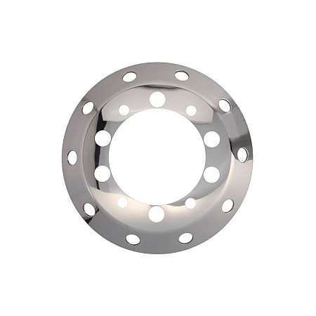 Capac roata Wheel cap front material: stainless steel number of holes: 10 rim diameter: 225inch Convex with holes CLAMP CL22.5HF-COV EX
