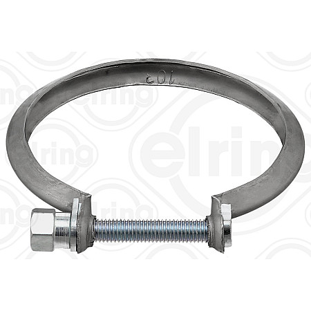 Colier, sistem de esapament Exhaust system clasp ALFA ROMEO GIULIA STELVIO FIAT 500X JEEP CHEROKEE COMPASS WRANGLER IV 1.6D/2.0D/2.2D 09.14- ELRING EL651530