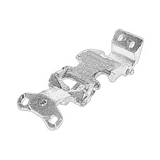 Balama usa Spate Dreapta/Stanga partea de sus pentru versiunea cu deschidere de 270 grade a peretelui lateral usa aripii  CITROEN JUMPER II FIAT DUCATO PEUGEOT BOXER 04.06- OE FIAT 53385948