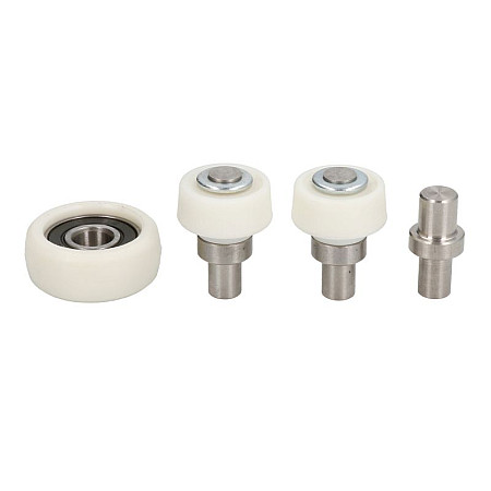 Ghidaj cu role, usa glisanta Rulmenti + rulouri cu balamale pentru usi glisante Mijloc balama centrala MERCEDES SPRINTER 2-T B901 B902 SPRINTER 3-T B903 SPRINTER 4-T B904 04.75-07.06 ROLL MSVW02