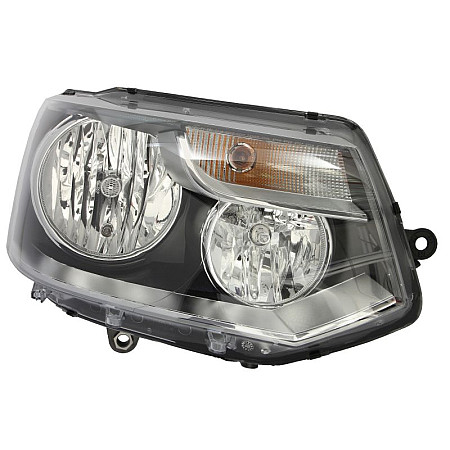 Far Lampa frontala Dreapta halogen H7/PY21W/W5W electric cu motor bec VW MULTIVAN T5 TRANSPORTER T5 MAGNETI MARELLI 710301253204