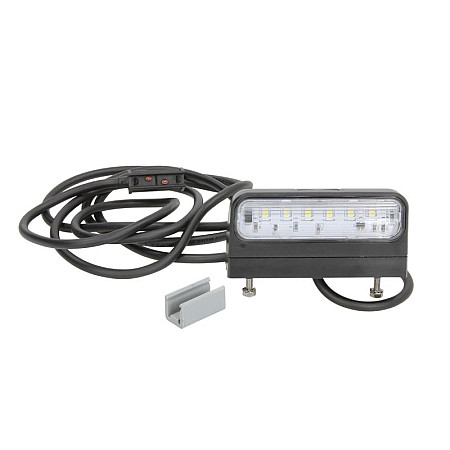 Iluminare numar de circulatie Licence plate lamp REGPOINT II LED 12/24V 48x45x100mm hose length: 2000mm connector: CLICK-IN ASPOCK A36-3804-014