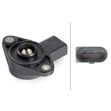 Senzor, pozitie clapeta acceleratie Senzor de presiune la galeria de admisie 3 pin AUDI A3 A4 B7 A4 B8 A5 A6 ALLROAD C6 A6 C6 A6 C7 A7 A8 D3 Q5 Q7 R8 R8 SPYDER SKODA OCTAVIA II VW EOS 1.4-5.2 05.99-07.18 HELLA 6PD012 754-001