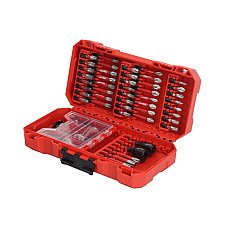 "Set scule Set of insert bits 70pcs profile: hexagonal socket / drive: 1/4"" pozidriv size: PZ1 PZ2 PZ3' philips size: PH1 PH2 socket TORX/E-TORX size: T10 T15 T20 T25 T30 T40 10 8 mm" MILWAUKEE 4932492007