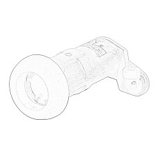 Carcasa cilindru inchidere incuietoare de blocare Dreapta IVECO DAILY III DAILY IV 05.99-08.11 OE IVECO 500328054