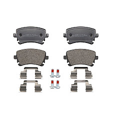 Set placute de frana Spate AUDI A4 B6 A4 B7 A6 ALLROAD C6 A6 C5 A6 C6 A8 D3 BENTLEY CONTINENTAL FLYING SPUR VW MULTIVAN V TRANSPORTER V 1.9D-6.0ALK 07.02- BRECK 23326 00 702 00