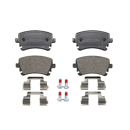 Set placute de frana Spate AUDI A4 B6 A4 B7 A6 ALLROAD C6 A6 C5 A6 C6 A8 D3 BENTLEY CONTINENTAL FLYING SPUR VW MULTIVAN V TRANSPORTER V 1.9D-6.0ALK 07.02- BRECK 23326 00 702 00