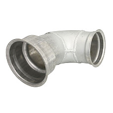 Racord evacuare Exhaust pipe length:252mm EURO 5 DAF CF 75 PE183C-PR265S 01.01-05.13 CLAMP DA191SA