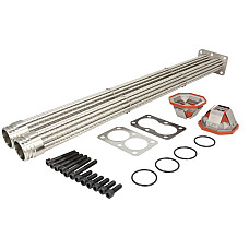 Radiator, recirculare gaze de esapament Set de reparatie recirculator de gaze 745mm EN 2 pcs of valves doar cartus EURO 4 MAN TGA D2840LF25-D2876LF25 04.00- HIGHWAY 29031201HW