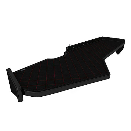 Raft interior cabina ofer Cabin shelf long long colour: neagra/red series: ELEGANCE Q MAN TGX II 02.20- F-CORE F-CORE FT38 BLACK/RED