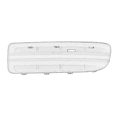 Banda de protectie, grila radiator grila de intrare a aerului Stanga Fata SKODA OCTAVIA I 1.4-2.0 09.96-12.10 OE SKODA 1U0 807 367C01C