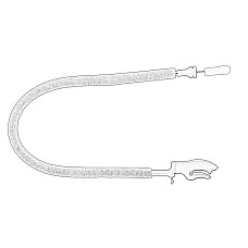 Cablu, deblocare usi Door cable front L/R BMW X5 E53 01.00-10.06 OE BMW 51 21 8 403 057