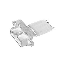 Rezistor, ventilator habitaclu Air blower regulation element resistor AUDI 80 B4 FIAT DUCATO IDEA PUNTO STILO LANCIA MUSA YPSILON 1.1-2.8D 09.91- OE FIAT 77364714