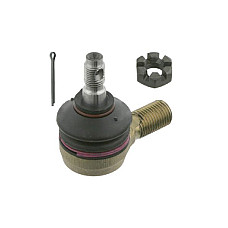 Sfera de cuplare, maneta schimbator viteze Articulatie cu bile si socluri a tijei de schimb exterior dreapta fata-verso  M14x15mm/M10x1mm L- 60mm MERCEDES LK/LN2 MK SK 01.84-12.98 FEBI FE24993