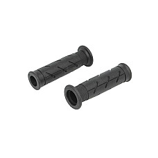 Miner Grips ghidon diametru 22 24mm lungime 120mm Culoare drum negru Skuter buc fits HONDA ARIETE 01686 SSF