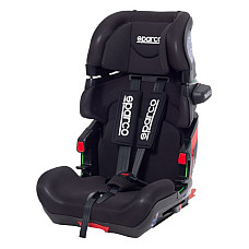 Scaun copil Car seat ECE R129 I-SIZE 9-36 kg. 76-150 cm. Black ISOFIX SPARCO SPRO 800IBK