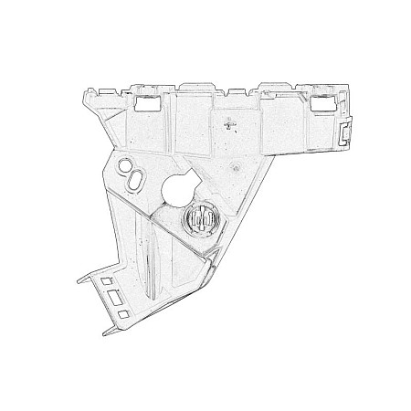 Suport, bara protectie Bumper mount front R OPEL ASTRA J GTC 1.4-2.0D 10.11-10.20 OE OPEL 13350885