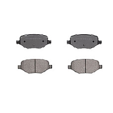 Set placute de frana Spate fara omologare ECE R90  FORD USA EDGE EXPLORER LINCOLN MKS MKT 2.0/3.5/3.7 05.08- USA PMD1377AT