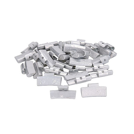 Greutate cu ciocanul galvanizat 20g pentru jantele din ALUMINIU zinc pret pt: 100buc 4MAX 4806-ALUZN-20E