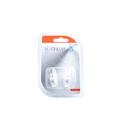 Bec incandescent Light bulb LED 2pcs W5W 12V max. 1W light colour white socket type W21X95D no road approval M-TECH LB346W