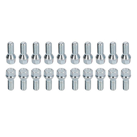 Trusa de montare a jantei de aliaj Fitting kit BOLT-KIT B M14x15x28 K19 1 kit / 4 wheels - B/N qty 20 MAK MAK 8000000940