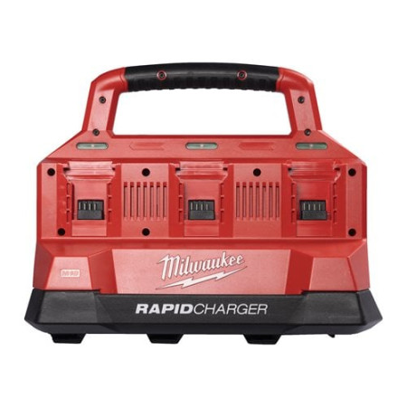Incarcator pentru scule electrice Charger for power tools M18 PC6 18V power supply: Power supply power supply: 230 V battery type: Li-Ion count of charging ports: 6 MILWAUKEE 4932480162