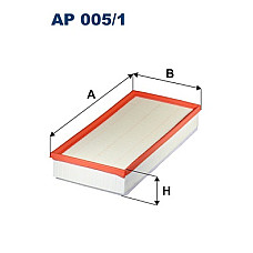 Filtru aer AUDI A6 Avant (4B5, C5) FILTRON AP005