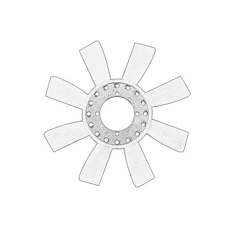 Paleta ventilator, racire motor Radiator fan  IVECO DAILY II 2.5D/2.8D 01.89-05.99 OEM 93811590Z