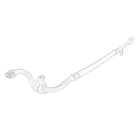 Conducta inalta presiune,aer conditionat Air conditioning hose/pipe compressor - partition wall FWD vehicles  NISSAN NV400 OPEL MOVANO B RENAULT MASTER III 2.3D 02.10- OE RENAULT 92 45 431 91R