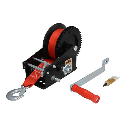 Troliu portabil Portable winch towed weight 1588kg/3500lb rope type: belt DRAGON WINCH DWK35VPAS