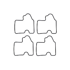 Etansare externa pentru carburator Float chamber gasket quantity per packaging: 4pcs KAWASAKI KFX KRF KVF ZX-9R 650-900 2000-2013 TOURMAX FBG-409V