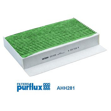 Filtru, aer habitaclu Filtru habitaclu anti-alergic RENAULT FLUENCE MEGANE MEGANE III SCENIC III 1.2-2.0D 11.08- PURFLUX PX AHH281