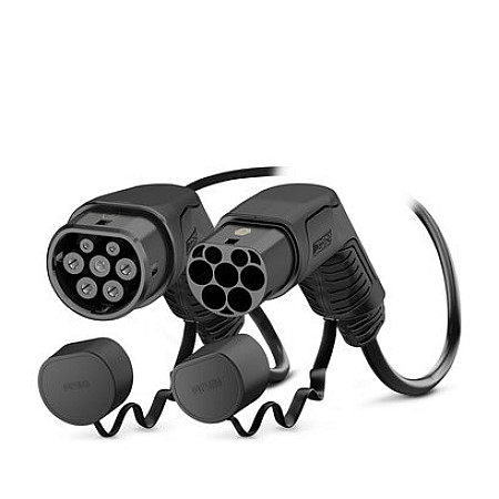 Cablu de incarcare, vehicul electric EV charging cable straight CHARX Connect phases quantity: 3 plug type: 2 5m 22kW 32A 6mm neagra with protective plugs DS DS 3 DS 4 II DS 7 DS 9 IVECO DAILY V 1ET25-ZKXZK01 10.83- PHOENIX CONTACT PHX1628125