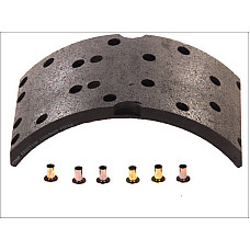 Placute de frana, frana tambur Ferodou sabot frana Fata/Spate 364x170 ROULUNDS RL011819N20A4