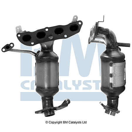 Catalizator EURO 5 DAIHATSU CHARADE VIII SUBARU TREZIA TOYOTA AURIS COROLLA URBAN CRUISER VERSO S YARIS YARIS/HATCHBACK 1.3/1.33 11.08- BM CATALYSTS BM91976H