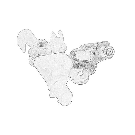 Clema pol baterie Battery connecting terminal with battery state sensor CITROEN BERLINGO BERLINGO/MINIVAN C4 GRAND PICASSO I C4 PICASSO I 1.2-2.0D 10.06- OE PEUGEOT 9802043480