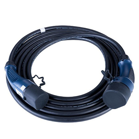 Cablu de incarcare, vehicul electric EV charging cable straight Akyga phases quantity: 1 plug type: 2 6m 74kW 32A 6mm neagra/blue with cover with protective plugs DS DS 3 / DS 3 DS 4 II DS 7 1ET25-ZKXZK01 10.83- AKYGA AK-EC-09