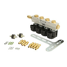 Rampa injector GPL LPG injection rail number of cylinders 4 pcs ACW-01 BFC AC LPG WGM2041AH