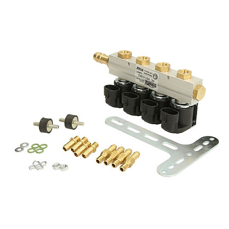 Rampa injector GPL LPG injection rail number of cylinders 4 pcs ACW-01 BFC AC LPG WGM2041AH