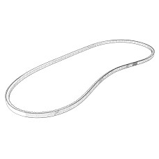 Curea transmisie V-Belt ISUZU FORWARD F 01.06- OE ISUZU ISU1876102400