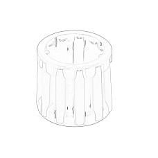 Lagar, cutie de viteza Flywheel bearing DEUTZ SAME OE SDF 2.2999.030.0