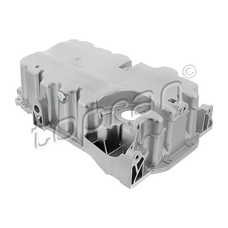 Baie de ulei with sensor hole aluminium AUDI A3 SEAT ALTEA ALTEA XL LEON TOLEDO III SKODA OCTAVIA II VW EOS GOLF PLUS V GOLF V JETTA III PASSAT B6 TOURAN 2.0 05.03-11.10 HANS PRIES HP118 117