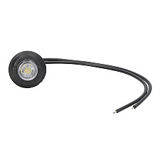 Lampa gabarit Outline marker lights  fitting pipe diameter: 60mm shape: round white LED embossed hose length 220 12/24V IP66/IP68 WAS 668-R30 W80