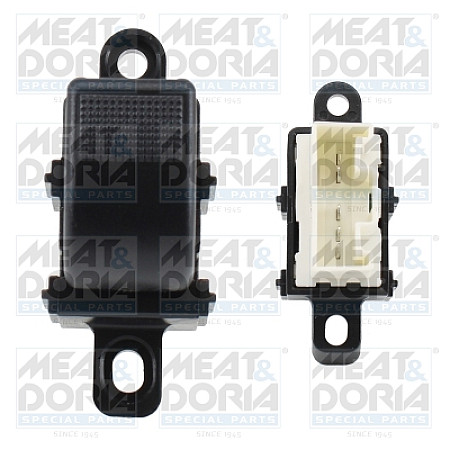 Comutator,macara geam Car window regulator switch front R MAZDA 323 F VI 6 626 V DEMIO MPV II PREMACY 1.3-3.0 05.97-02.08 MEAT &amp; DORIA MD26510