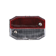 Lumina de delimitare Outline marker lights L/R FLEXIPOINT shape: rectangular red/white height 64mm width 44mm depth 28mm surface FLEXIPOINT ASPOCK A21-6513-004