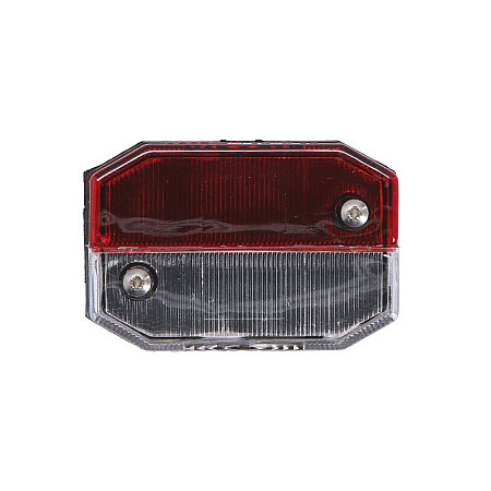 Lumina de delimitare Outline marker lights L/R FLEXIPOINT shape: rectangular red/white height 64mm width 44mm depth 28mm surface FLEXIPOINT ASPOCK A21-6513-004