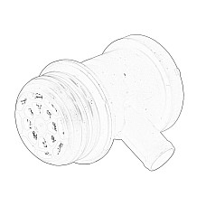 Separator ulei, ventilatie bloc motor Engine breather PERKINS 804C-33 804C-33T 804D-33 804D-33T PERKINS 2652A007